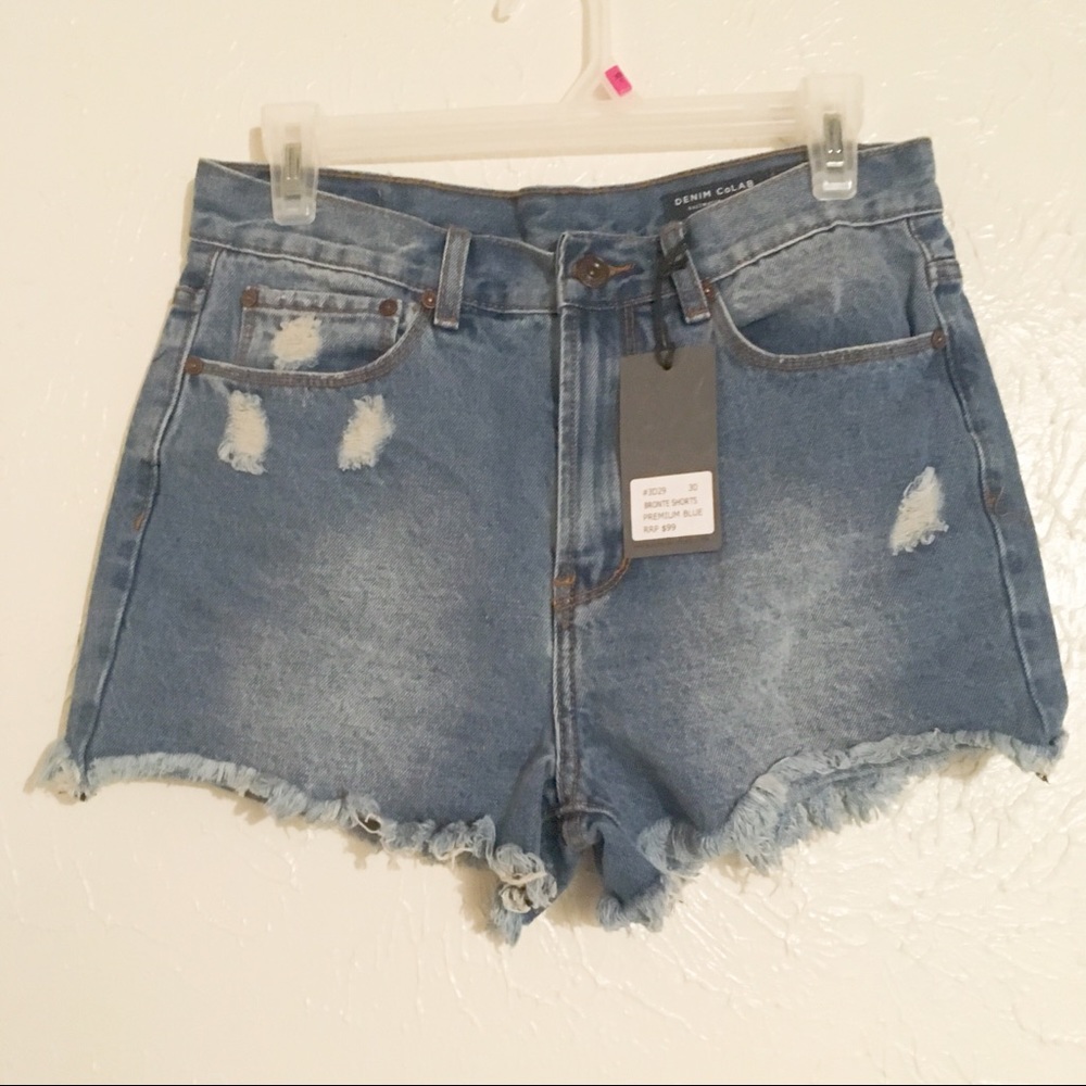 new high waist Denim Shorts